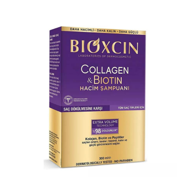 Bioxcin Collagen & Biotin Ekstra Hacim & Dolgunlaştırıcı Şampuan 300 ml - 1