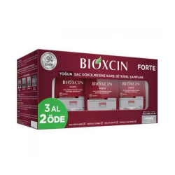 Bioxcin Forte Saç Dökülmesine Karşı Bakım Şampuanı 300 ml - 3 AL 2 ÖDE - 1