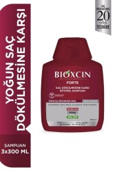 Bioxcin Forte Saç Dökülmesine Karşı Bakım Şampuanı 300 ml - 3 AL 2 ÖDE - 3