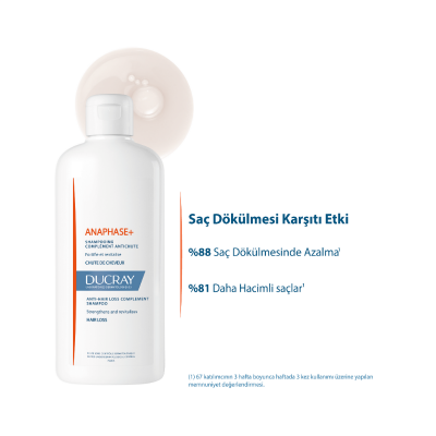 Ducray Anaphase Plus Dökülme Karşıtı Şampuan 400 ml - 3