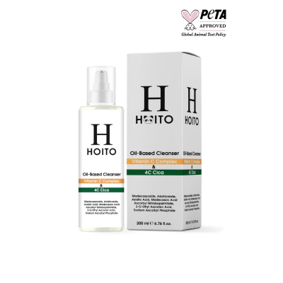 Hoito Oil-Based Cleanser Vitamin C Complex & 4C Cica 200 ml - 1