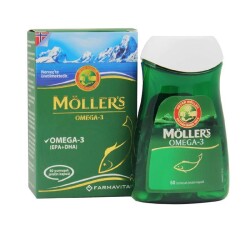 Möller's Omega-3 Takviye Edici Gıda 60 Yumuşak Kapsül - Mollers